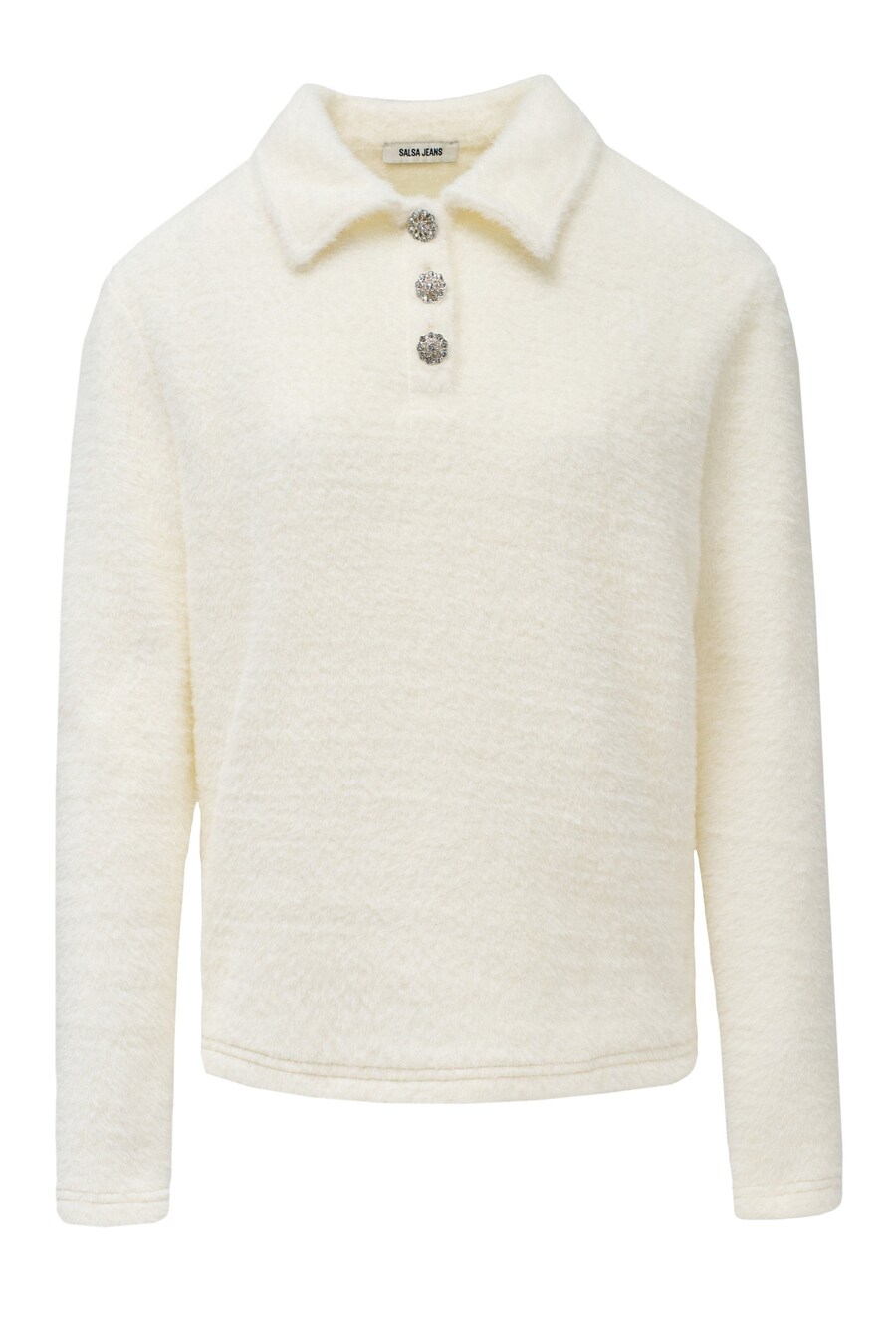 Свитер Salsa Jeans, белый 
Свитер Salsa Jeans, белый