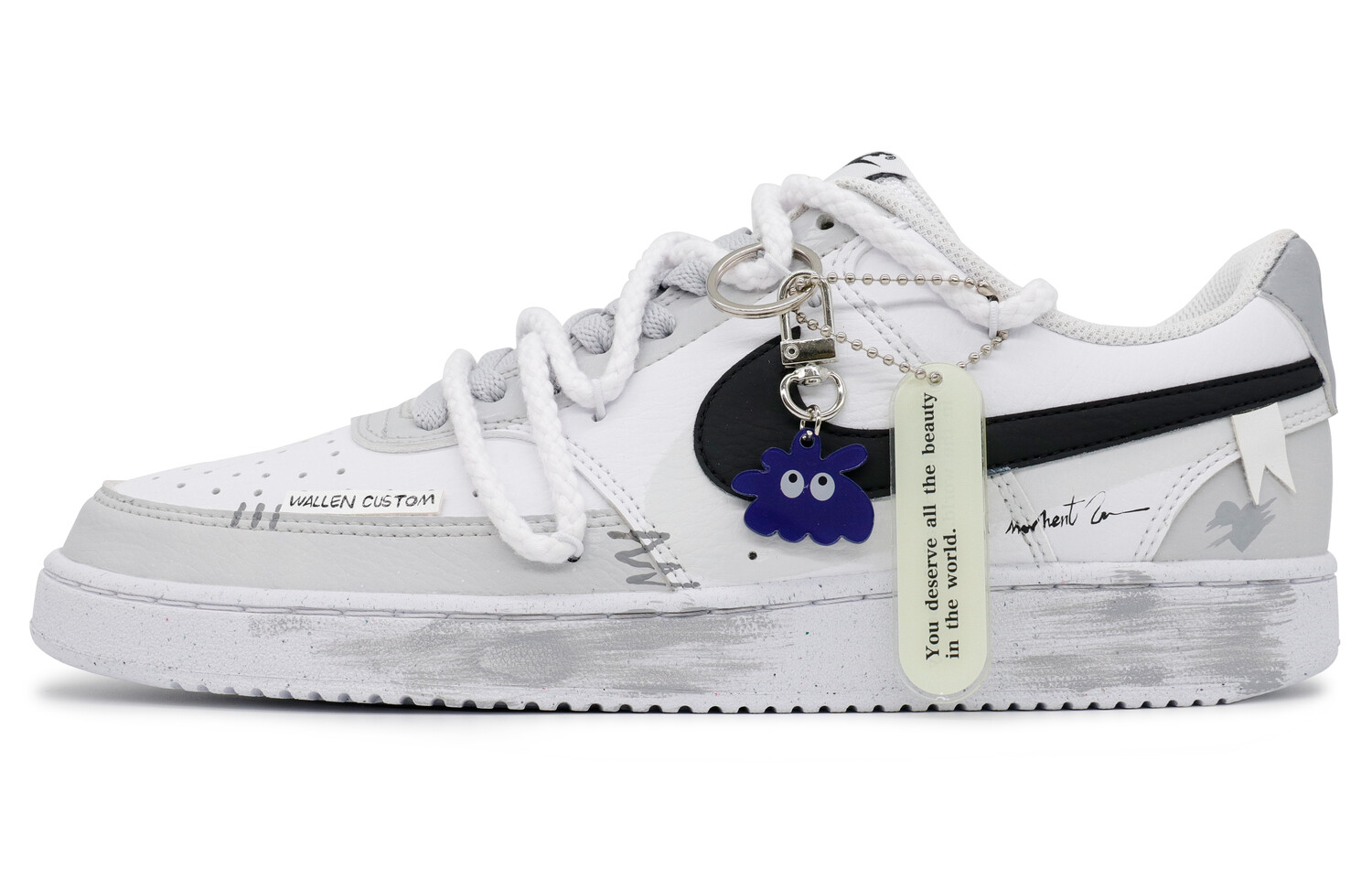 Кроссовки Nike Court Vision 1 Skateboarding Shoes Men Low-top Grey/white, цвет Home Alone
Кроссовки Nike Court Vision 1 Skateboarding Shoes Men Low-top Grey/white, цвет Home Alone