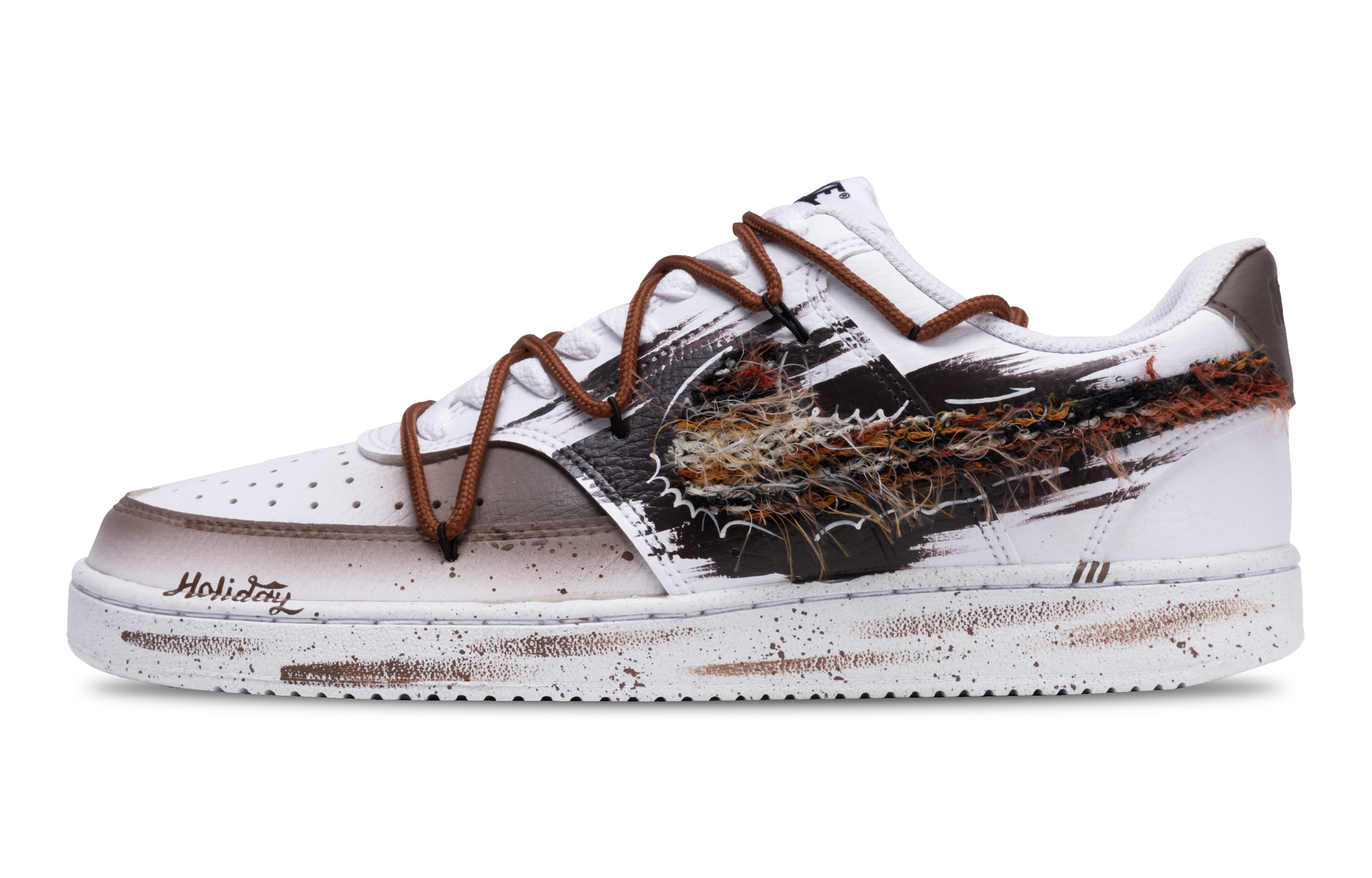 Nike Кроссовки Court Vision 1 Ugly, износостойкие, низкие, для скейтбординга, мужские, коричневые, белые
Nike Кроссовки Court Vision 1 Ugly, износостойкие, низкие, для скейтбординга, мужские, коричневые, белые