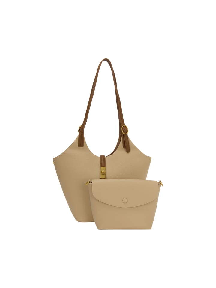 Наплечная сумка Usha, бежевый
Наплечная сумка Usha, бежевый