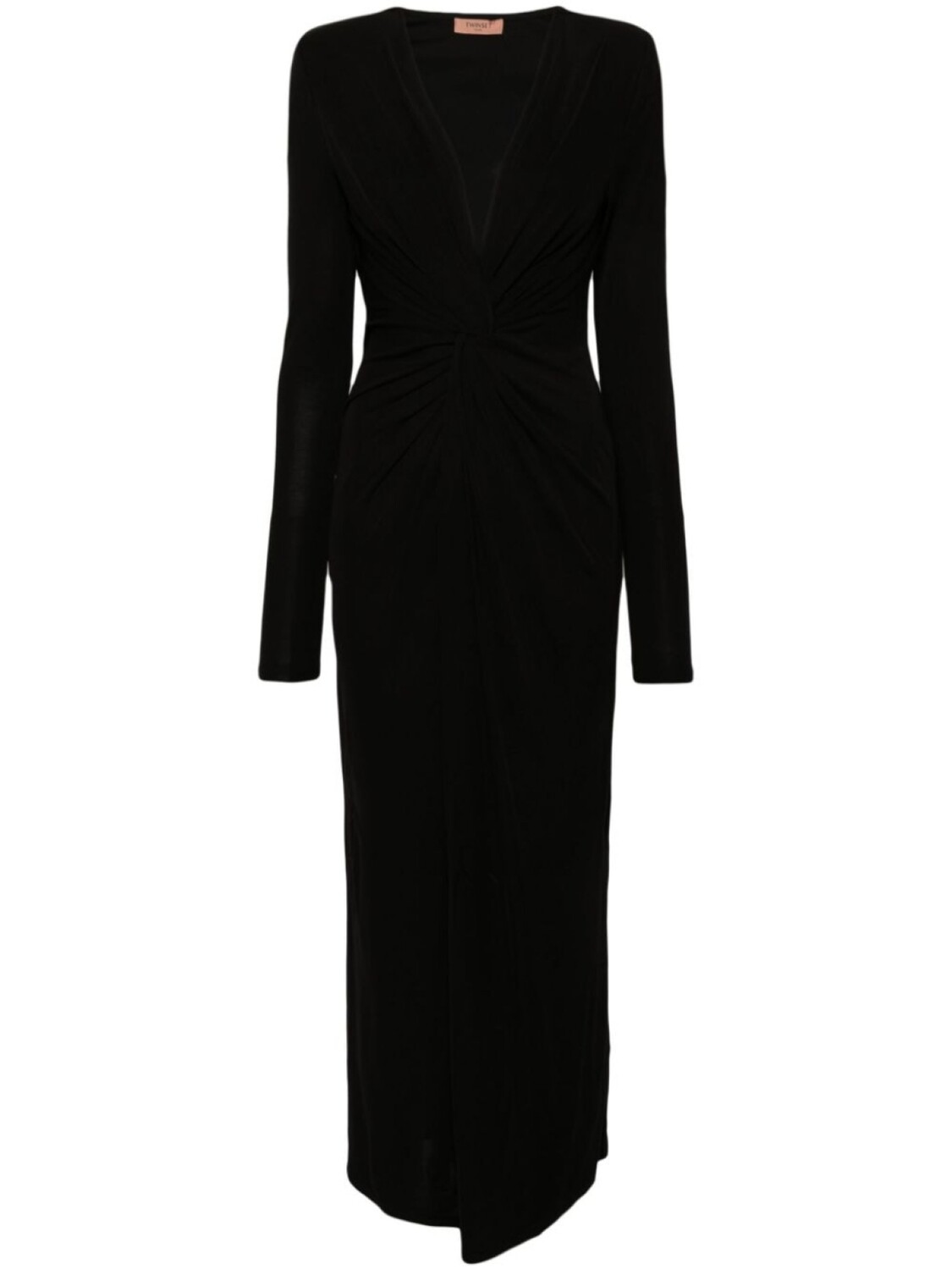 TWINSET макси-платье с драпировкой, черный
TWINSET макси-платье с драпировкой, черный