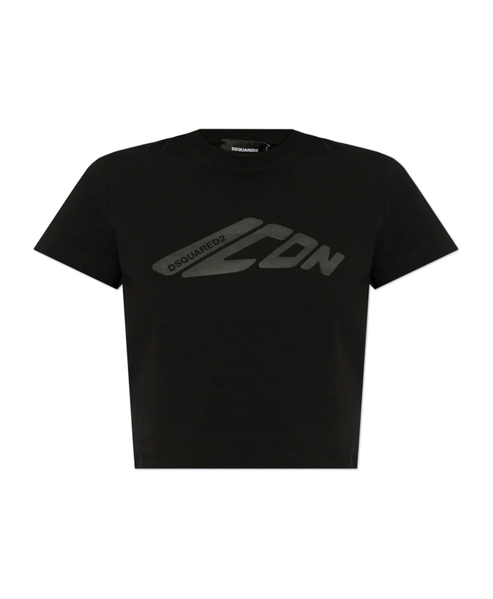 Футболка с принтом логотипа Dsquared2, черный
Футболка с принтом логотипа Dsquared2, черный