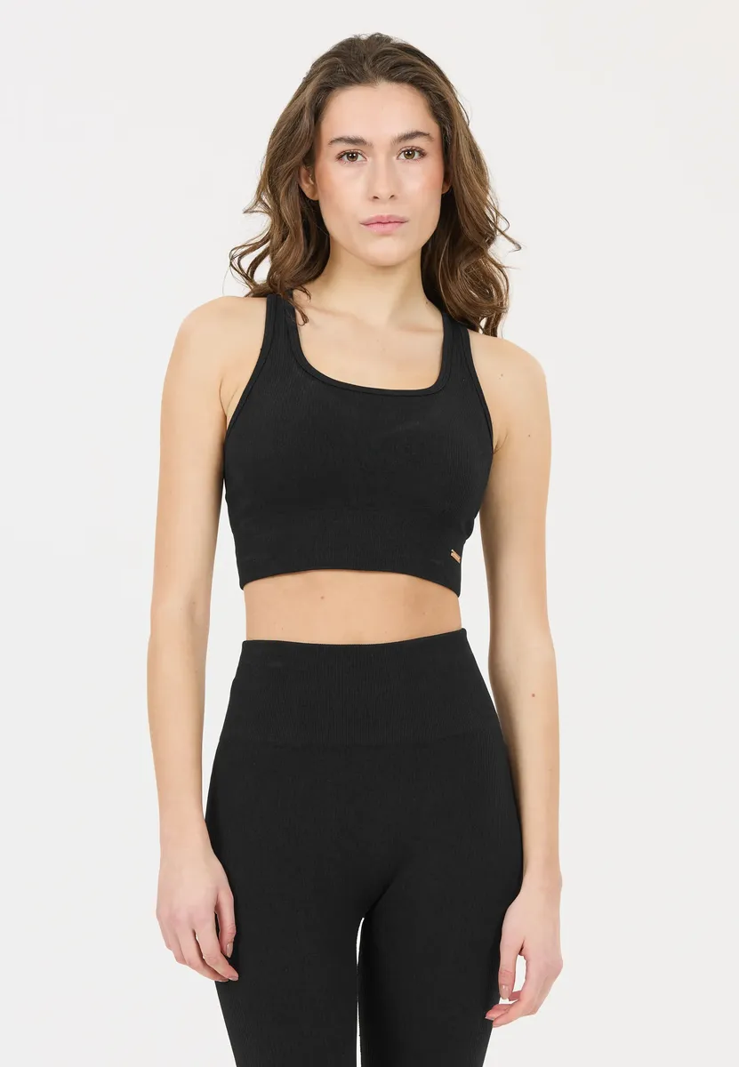 Спортивный бюстгальтер ATHLECIA "Aideny", бесшовный дизайн, черный
Спортивный бюстгальтер ATHLECIA "Aideny", бесшовный дизайн, черный