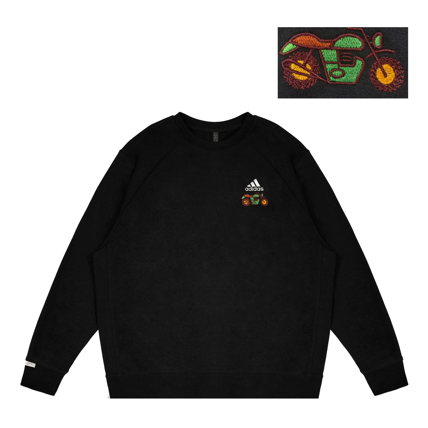 Свитшот Unisex с 3 полосками Adidas, черный
Свитшот Unisex с 3 полосками Adidas, черный