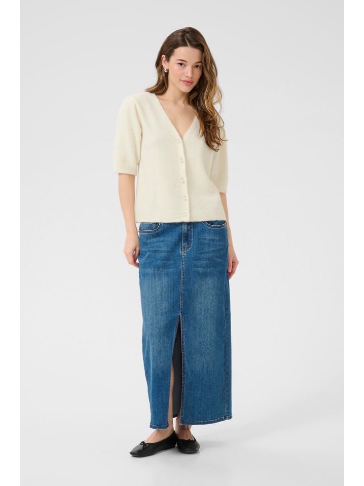 Kaffe Вязаный свитер КАмарина обычного кроя цвета Мел СС
Kaffe Вязаный свитер КАмарина обычного кроя цвета Мел СС