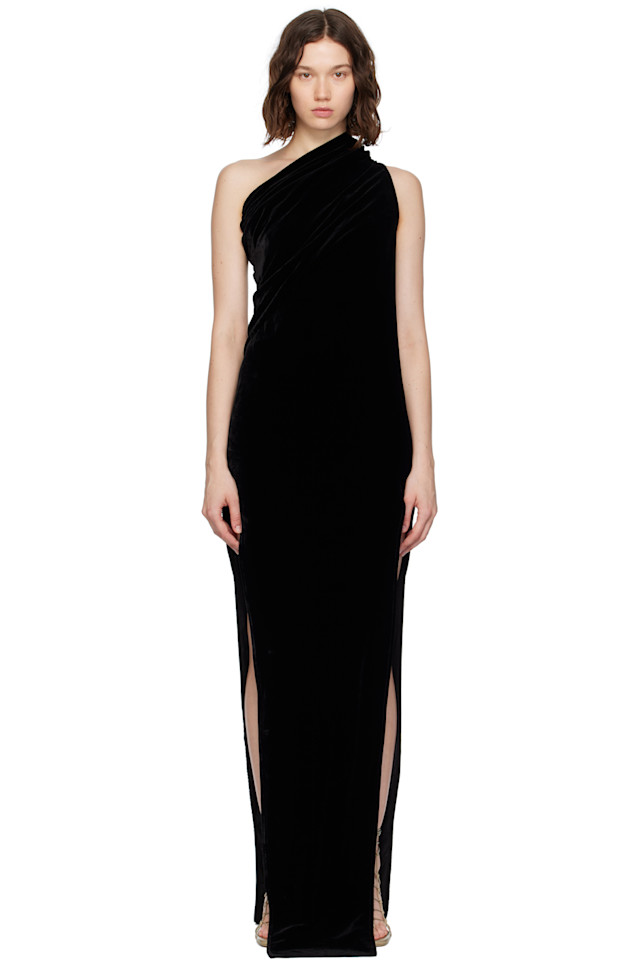 Конкордианс Афина стреловидное макси-платье Rick Owens, черный
Конкордианс Афина стреловидное макси-платье Rick Owens, черный