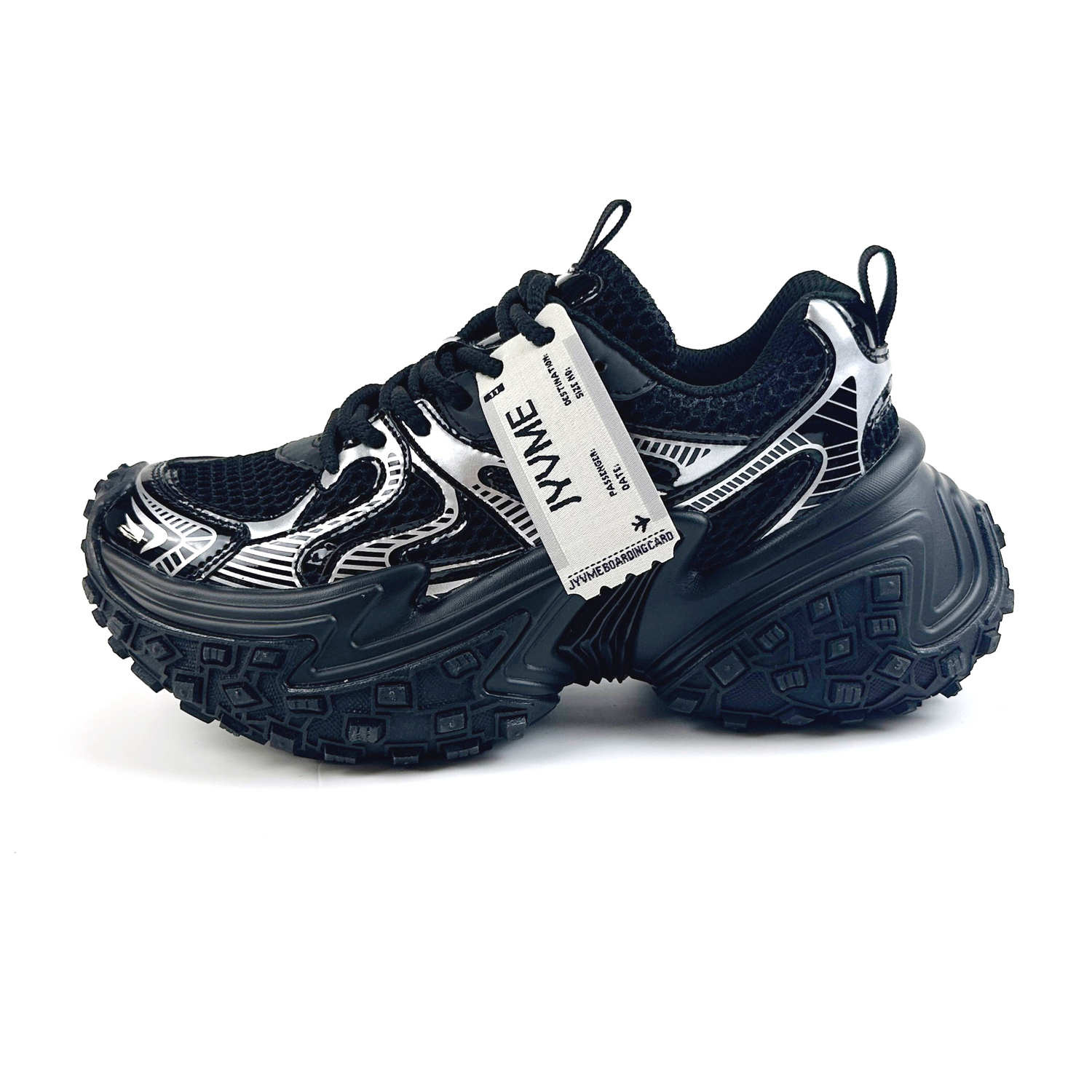 JYVME Высокие устойчивые к истиранию дышащие низкие массивные кроссовки унисекс серебристо-черные, цвет Black
JYVME Высокие устойчивые к истиранию дышащие низкие массивные кроссовки унисекс серебристо-черные, цвет Black