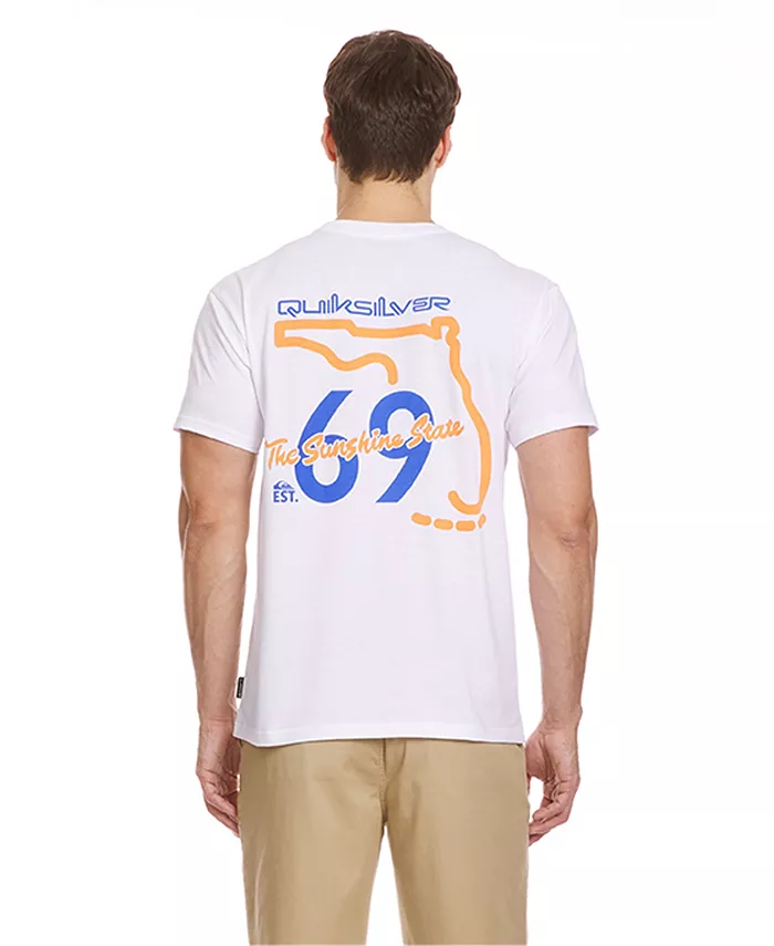 Мужская футболка с коротким рукавом Florida Road Sign Quiksilver, белый
Мужская футболка с коротким рукавом Florida Road Sign Quiksilver, белый