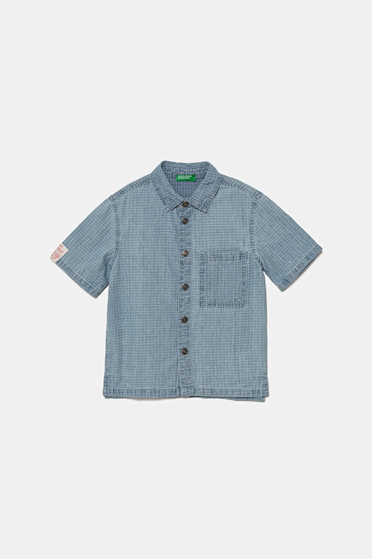 Хлопковая рубашка для малышей United Colors Of Benetton, синий
Хлопковая рубашка для малышей United Colors Of Benetton, синий
