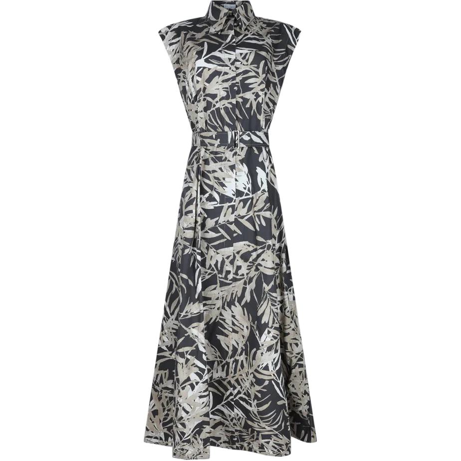 Графическое платье миди без рукавов Brunello Cucinelli, мультиколор
Графическое платье миди без рукавов Brunello Cucinelli, мультиколор