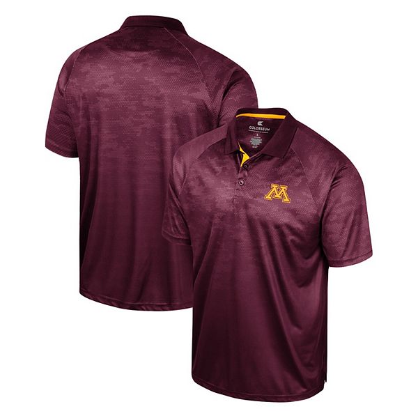 Мужская бордовая поло Minnesota Golden Gophers Honeycomb Raglan Colosseum
Мужская бордовая поло Minnesota Golden Gophers Honeycomb Raglan Colosseum