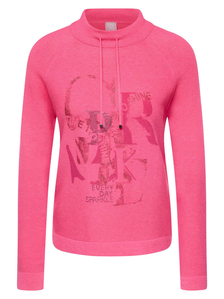 Розовый свитер Rabe
Розовый свитер Rabe