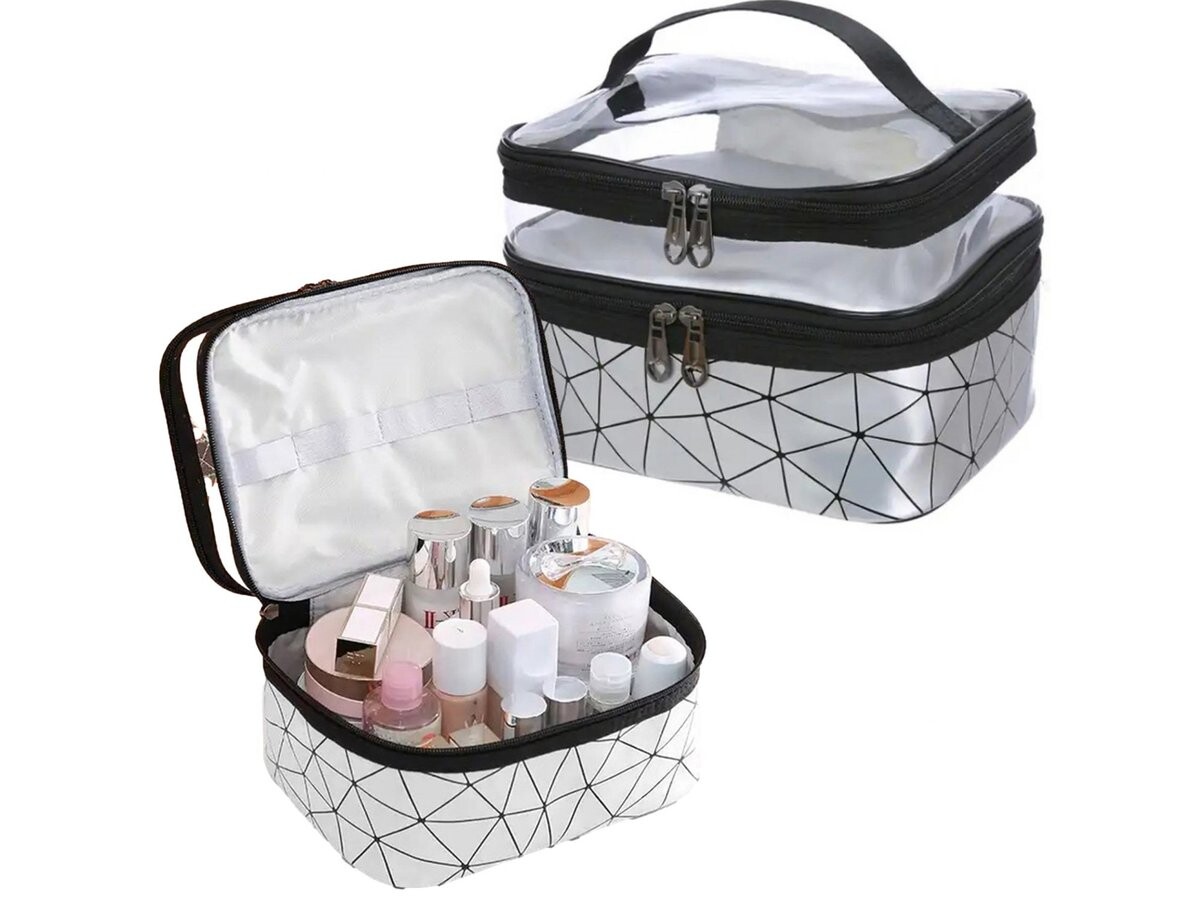 Женская косметичка-органайзер, чехол для косметики Inna
Женская косметичка-органайзер, чехол для косметики Inna