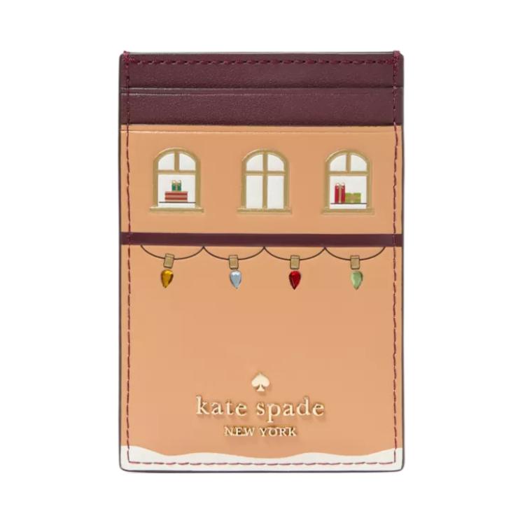 Kate Spade Кожаный картхолдер Smooth Leather Card Holder Small для женщин, коричневый и мультиколор
Kate Spade Кожаный картхолдер Smooth Leather Card Holder Small для женщин, коричневый и мультиколор