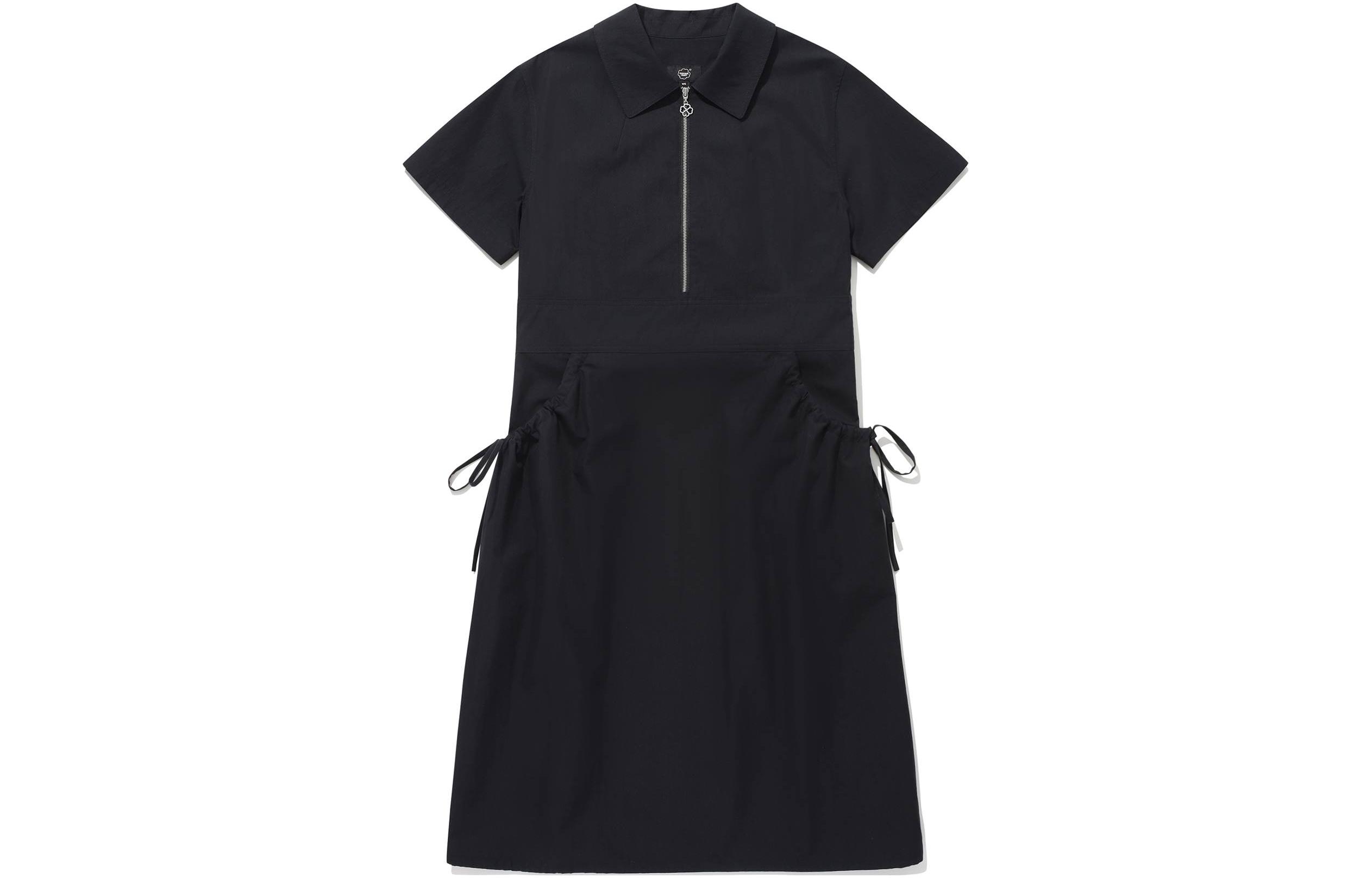 COVERNAT Женское черное платье с короткими рукавами SS24
COVERNAT Женское черное платье с короткими рукавами SS24