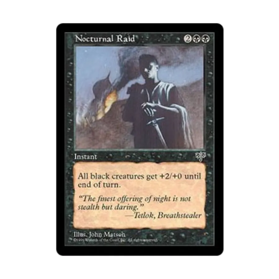 CCG Ночной рейд (U), MTG - Mirage
CCG Ночной рейд (U), MTG - Mirage