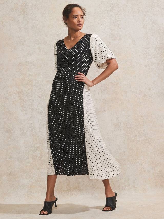 Платье миди с контрастным пятном Ro&Zo, черный/белый
Платье миди с контрастным пятном Ro&Zo, черный/белый