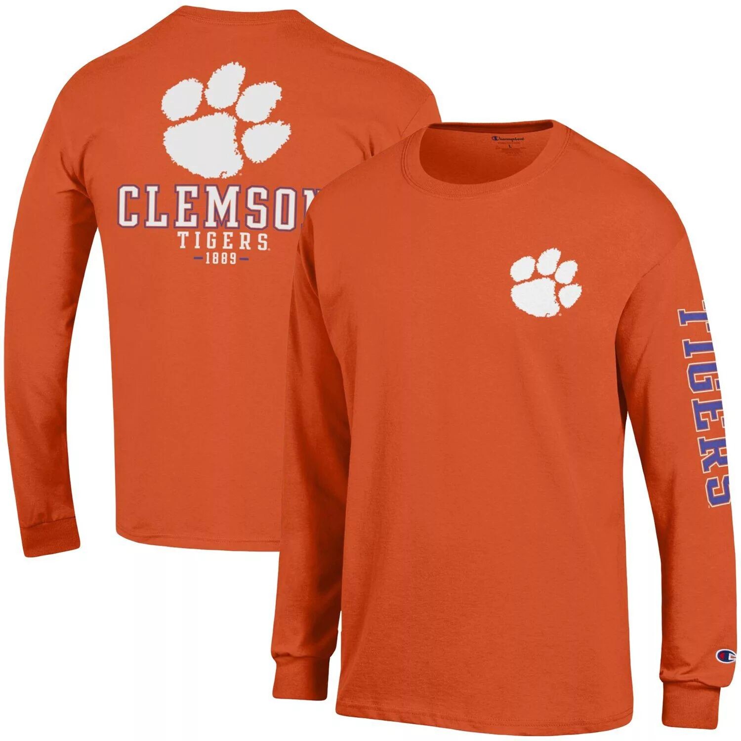 Мужская оранжевая футболка с длинным рукавом Clemson Tigers Team Stack Champion, Оранжевый, Мужская оранжевая футболка с длинным рукавом Clemson Tigers Team Stack Champion
Мужская оранжевая футболка с длинным рукавом Clemson Tigers Team Stack Champion, Оранжевый, Мужская оранжевая футболка с длинным рукавом Clemson Tigers Team Stack Champion