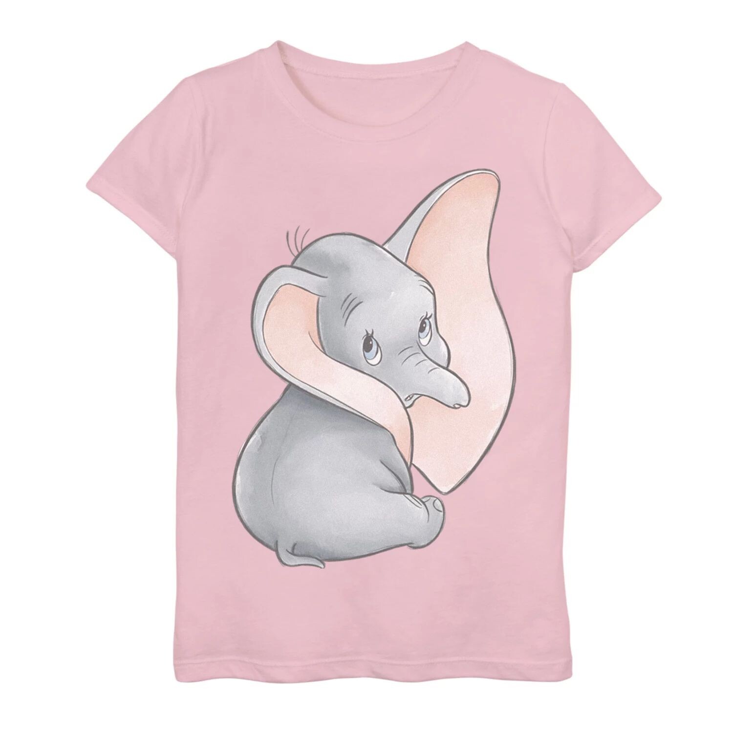Классическая футболка с милым портретом и рисунком Disney's Dumbo для девочек 7–16 лет с большими ушками Disney
Классическая футболка с милым портретом и рисунком Disney's Dumbo для девочек 7–16 лет с большими ушками Disney