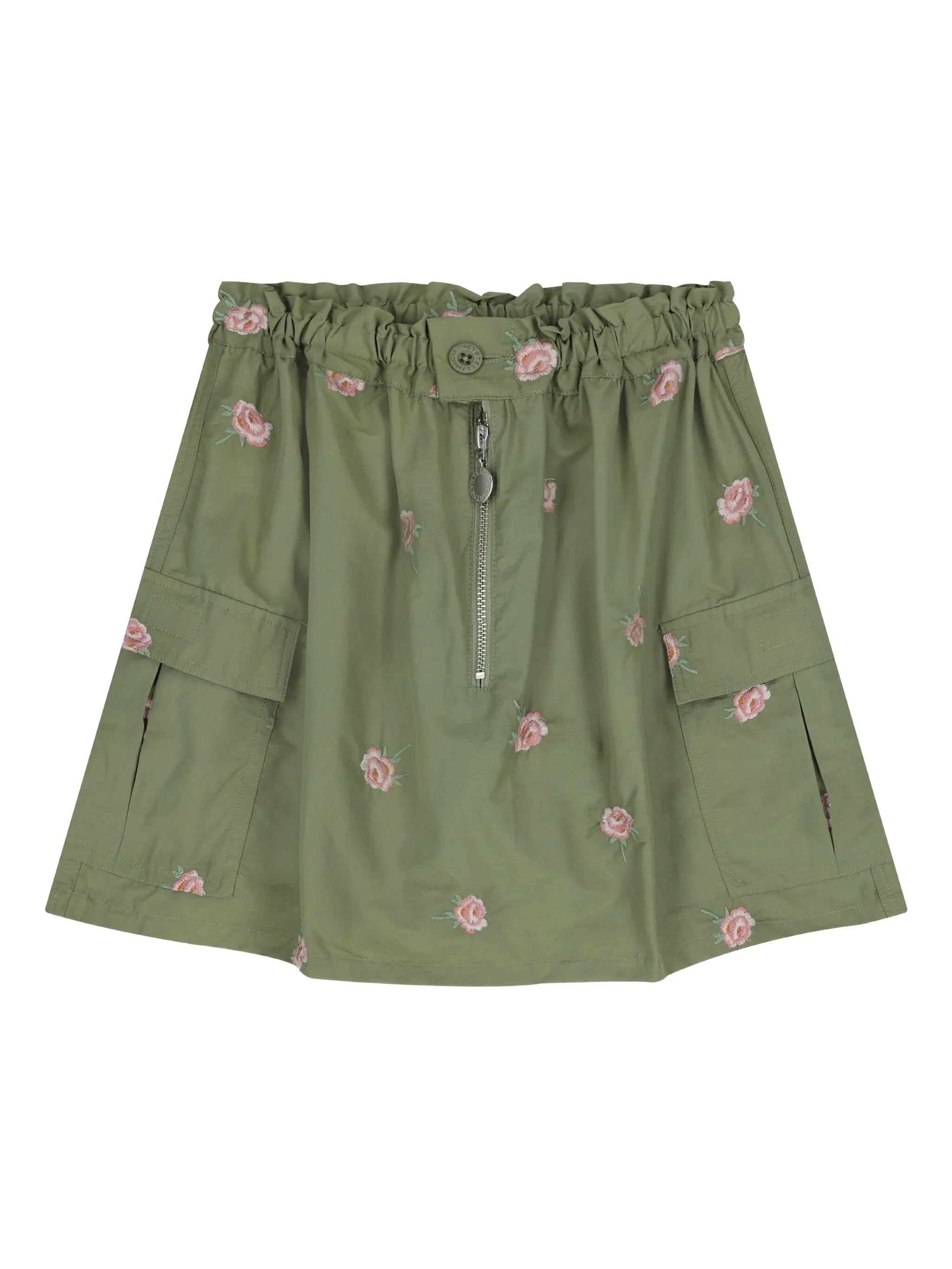 Юбка на молнии с цветочным принтом Stella Mccartney Kids, зеленый
Юбка на молнии с цветочным принтом Stella Mccartney Kids, зеленый