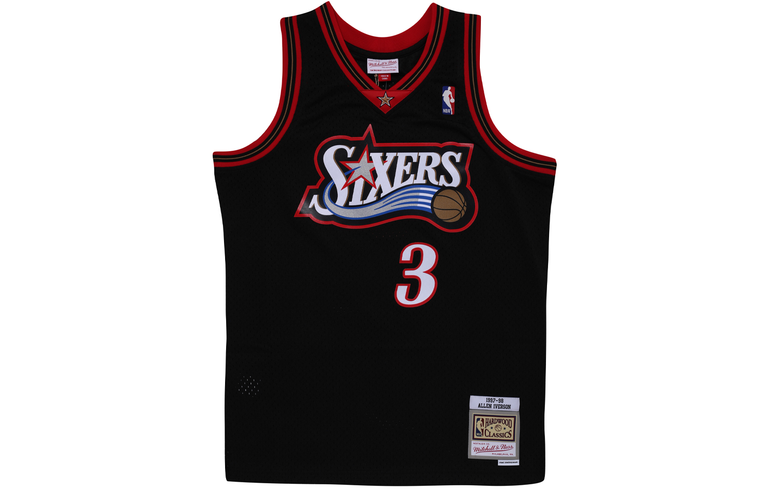 Mitchell Ness Баскетбольная майка Mitchell & Ness унисекс черная
Mitchell Ness Баскетбольная майка Mitchell & Ness унисекс черная