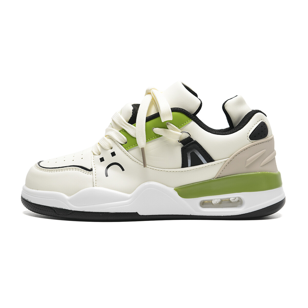 Кеды, обувь для скейтборда унисекс с низким верхом Z.Suo, белый/зеленый
Кеды, обувь для скейтборда унисекс с низким верхом Z.Suo, белый/зеленый