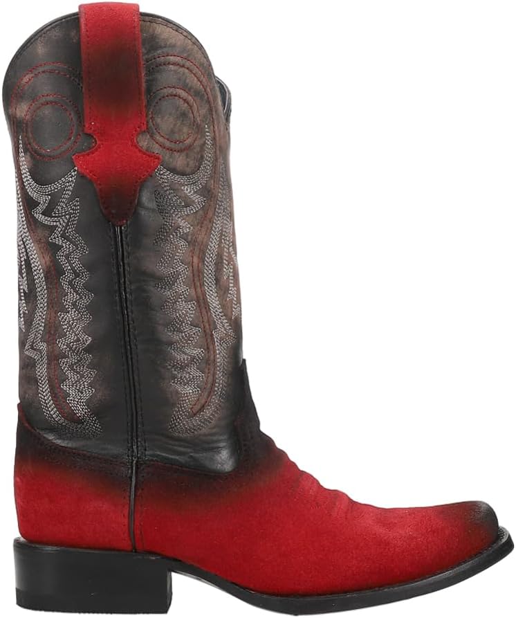 Мужские повседневные ботинки Ferrini Mens Roughrider с вышивкой, узкий квадратный носок, средний голень - черные Ferrini Italia, красный
Мужские повседневные ботинки Ferrini Mens Roughrider с вышивкой, узкий квадратный носок, средний голень - черные Ferrini Italia, красный