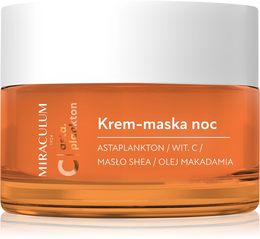 Увлажняющий ночной крем и маска Asta Plankton C Miraculum, 50 мл
Увлажняющий ночной крем и маска Asta Plankton C Miraculum, 50 мл