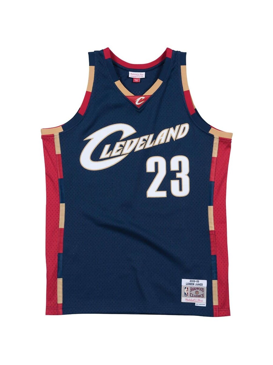 Джерси Mitchell & Ness Cleveland Cavaliers Alternate 2008-09 Lebron James, темно-синий
Джерси Mitchell & Ness Cleveland Cavaliers Alternate 2008-09 Lebron James, темно-синий