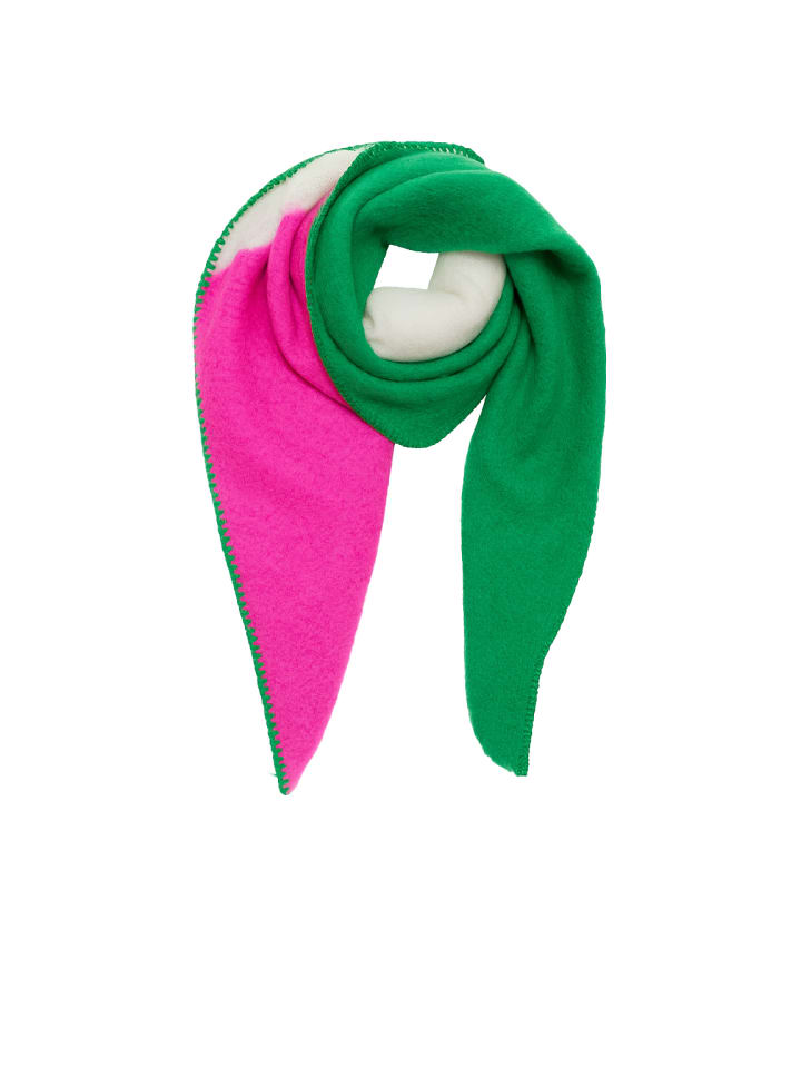 Faera Современный и теплый шарф в стиле колорблок зеленого цвета
Faera Современный и теплый шарф в стиле колорблок зеленого цвета