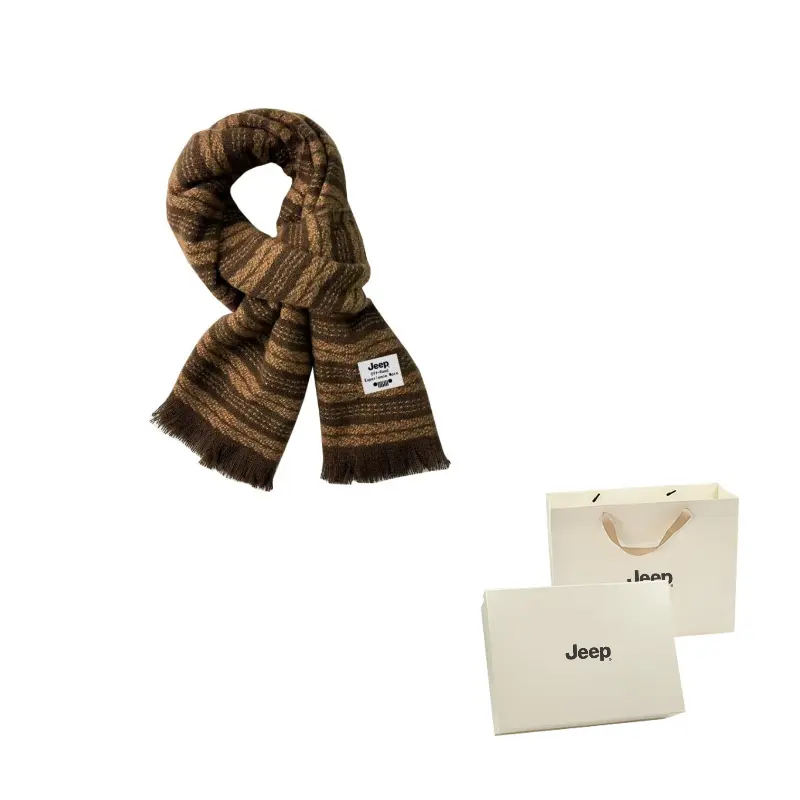 Шарф из полиэстера Unisex Jeep, коричневый
Шарф из полиэстера Unisex Jeep, коричневый
