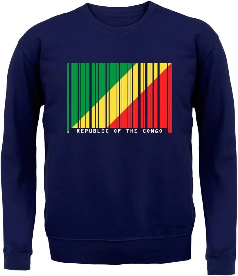 Свитшот Unisex Dressdown Republic of The Congo Barcode Style Flag
Свитшот Unisex Dressdown Republic of The Congo Barcode Style Flag