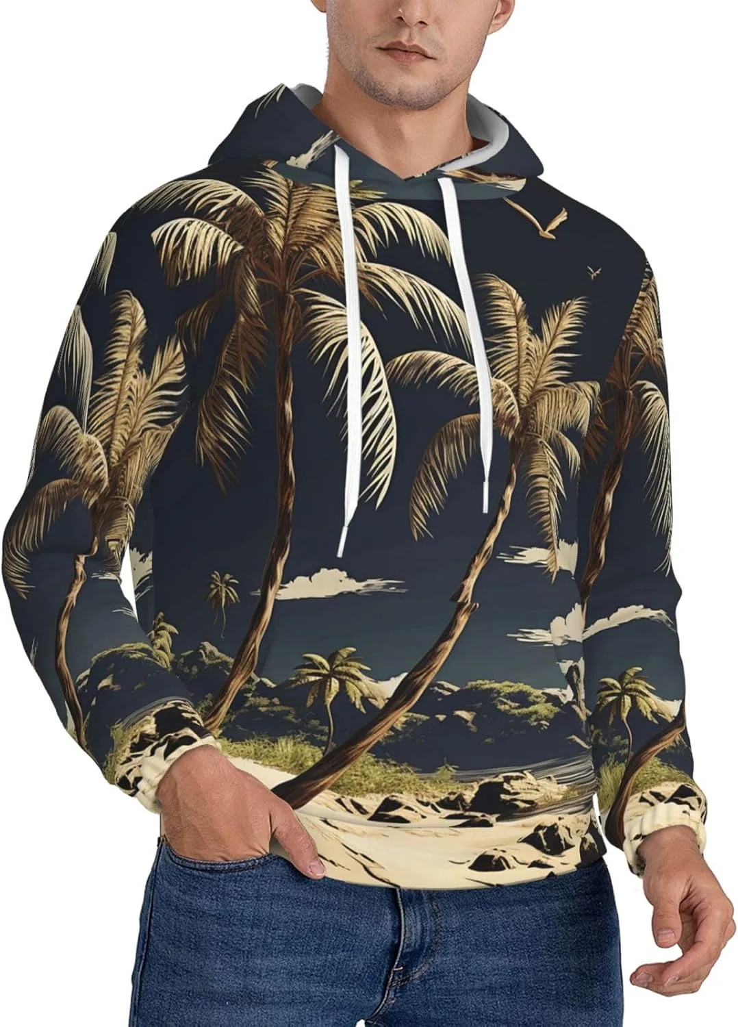 Мужской худи с пальмой, мягкий и ветрозащитный SDTYKHJ
Мужской худи с пальмой, мягкий и ветрозащитный SDTYKHJ