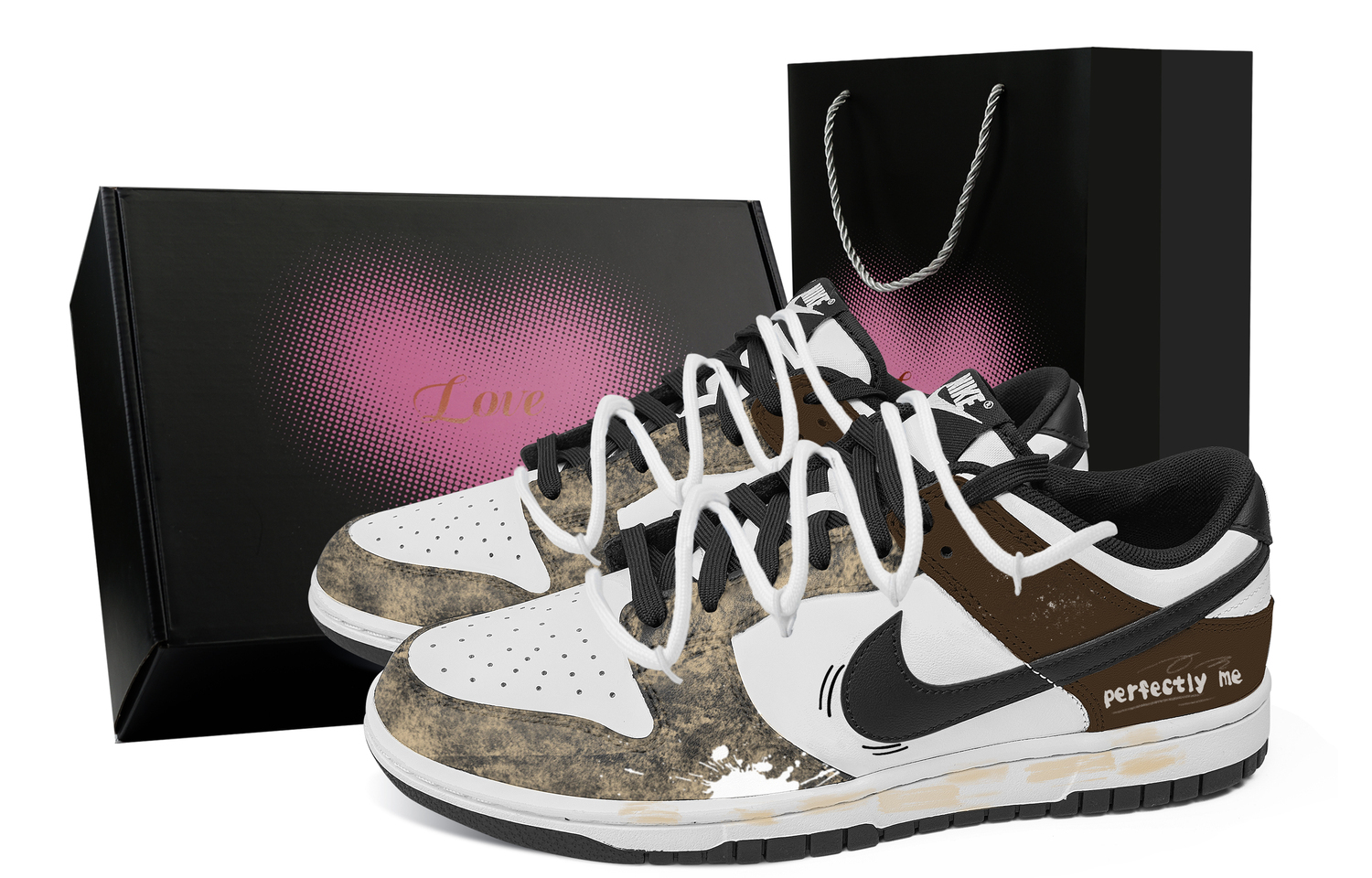 Dunk Autumn Maillard, Heart Box устойчивые к истиранию низкие кроссовки для скейтбординга унисекс Nike, коричневый/белый
Dunk Autumn Maillard, Heart Box устойчивые к истиранию низкие кроссовки для скейтбординга унисекс Nike, коричневый/белый