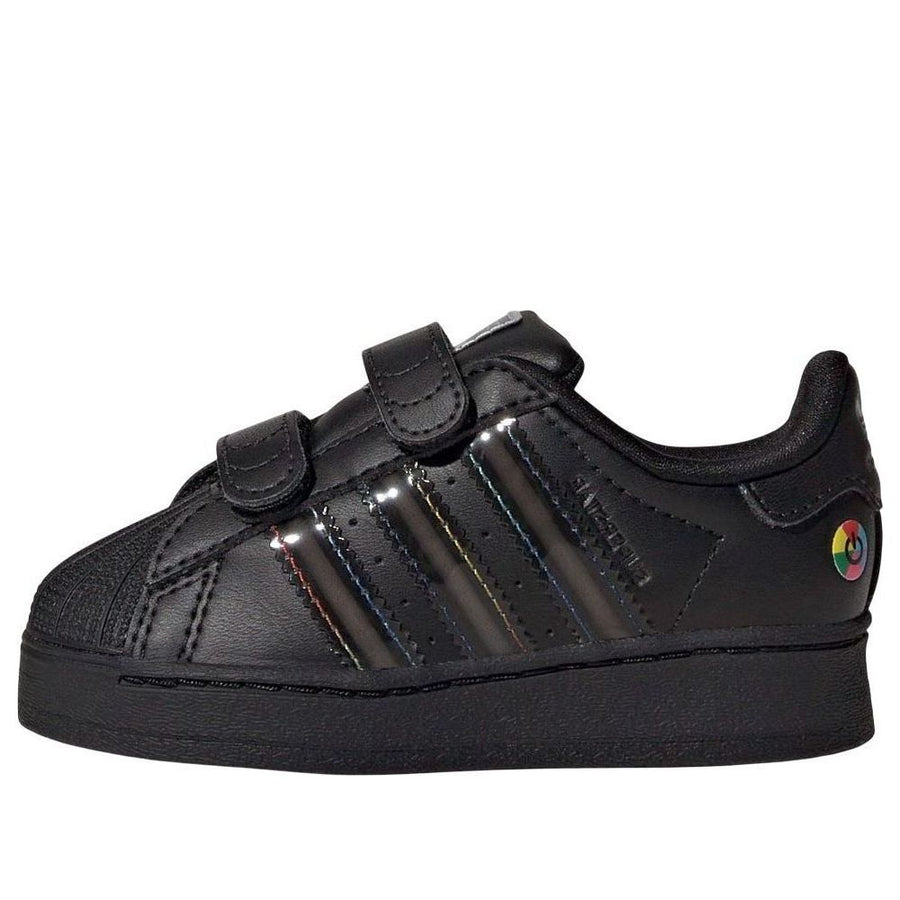 Кроссовки (TD) adidas Superstar LED Light 'Black', черный
Кроссовки (TD) adidas Superstar LED Light 'Black', черный