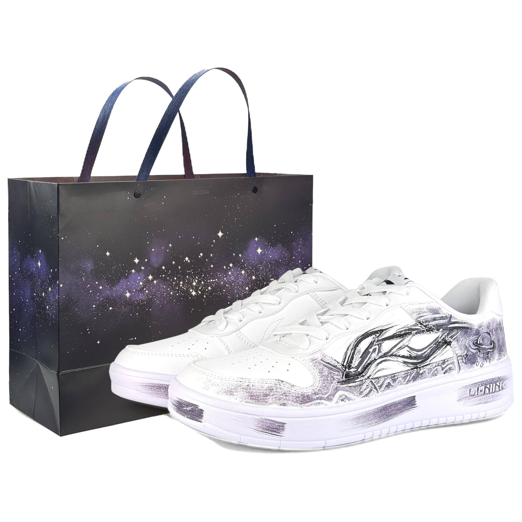 LINING Износостойкие и легкие низкие кроссовки Pontoon Boats, мужские, фиолетово-белые
LINING Износостойкие и легкие низкие кроссовки Pontoon Boats, мужские, фиолетово-белые