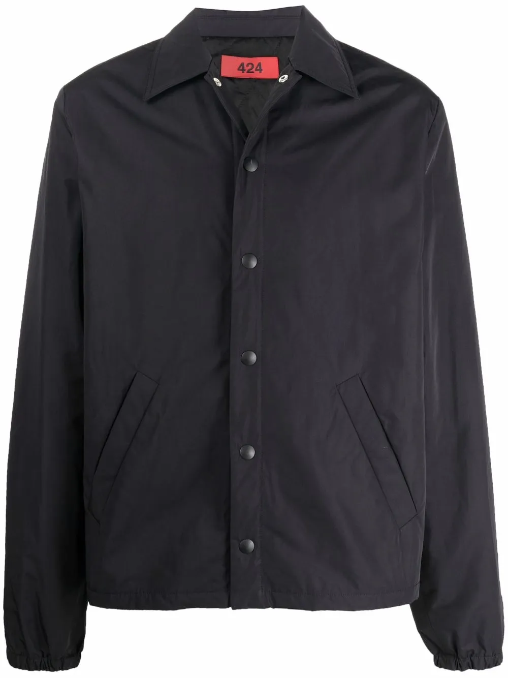 Куртка-рубашка на пуговицах 424, черный
Куртка-рубашка на пуговицах 424, черный