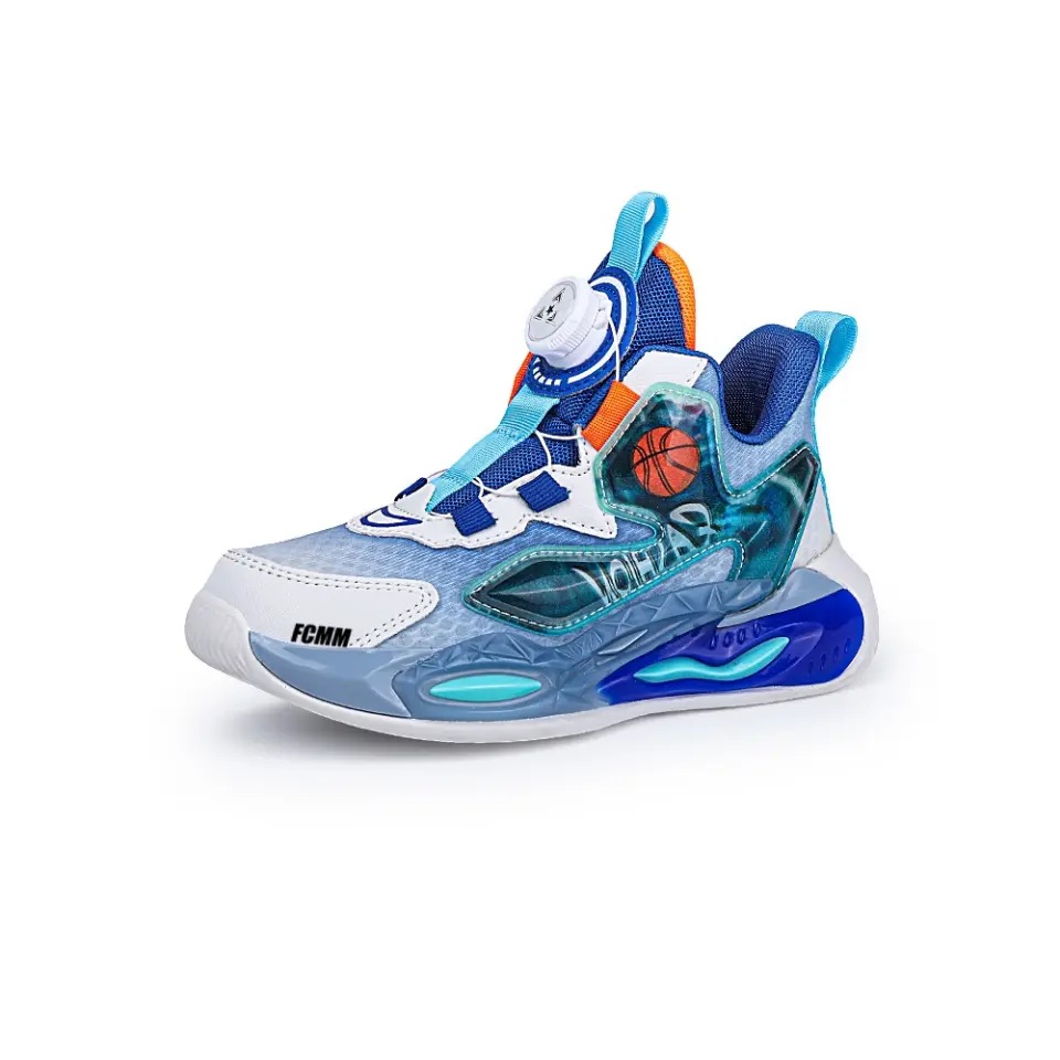 Баскетбольные кроссовки с противоскользящей подошвой, износостойкие, детские FCMM, синий
Баскетбольные кроссовки с противоскользящей подошвой, износостойкие, детские FCMM, синий