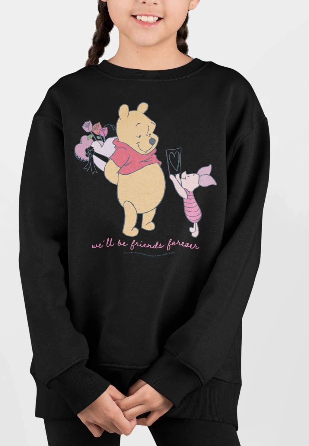 Толстовка WINNIE THE POOH FRIENDS FOREVER Disney, черный
Толстовка WINNIE THE POOH FRIENDS FOREVER Disney, черный