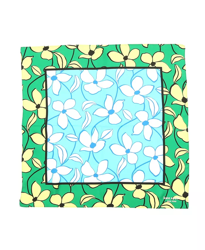 Женский шелковый платок-бандана с цветочным орнаментом Vines kate spade new york, мультиколор
Женский шелковый платок-бандана с цветочным орнаментом Vines kate spade new york, мультиколор