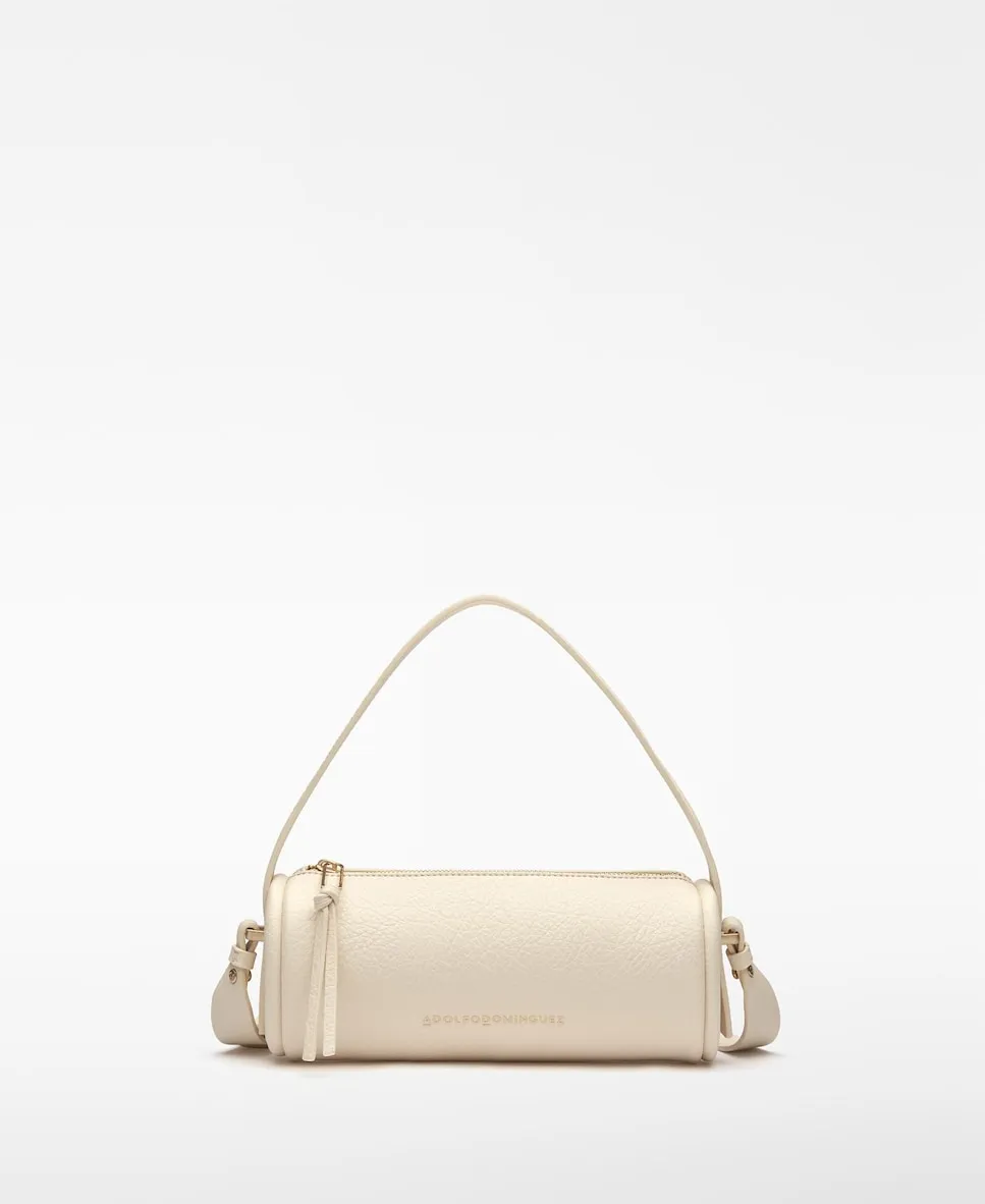 Женская цилиндрическая сумка через плечо с текстурой Adolfo Dominguez, бежевый
Женская цилиндрическая сумка через плечо с текстурой Adolfo Dominguez, бежевый