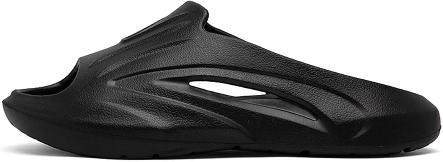 Мужские шлепанцы сандалии из EVA с толстым подошвой, противоскользящие, износостойкие, для дома, улицы и пляжа, удобные, легкие, стильные, идеально подходят для летних активностей Generic, черный
Мужские шлепанцы сандалии из EVA с толстым подошвой, противоскользящие, износостойкие, для дома, улицы и пляжа, удобные, легкие, стильные, идеально подходят для летних активностей Generic, черный