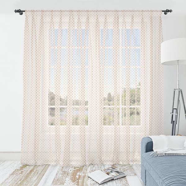 Штора Abakuhaus Dots 2 шт, 274x220x0,5 см цвет getrocknete rosen und champagner
Штора Abakuhaus Dots 2 шт, 274x220x0,5 см цвет getrocknete rosen und champagner