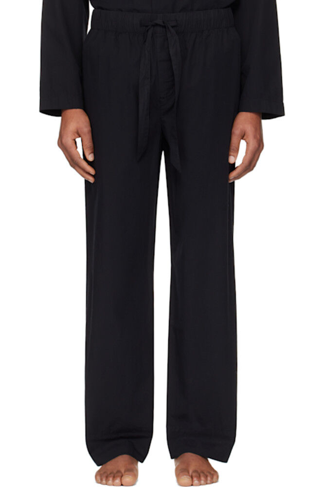 Пижамные штаны из черного поплина Tekla
Пижамные штаны из черного поплина Tekla