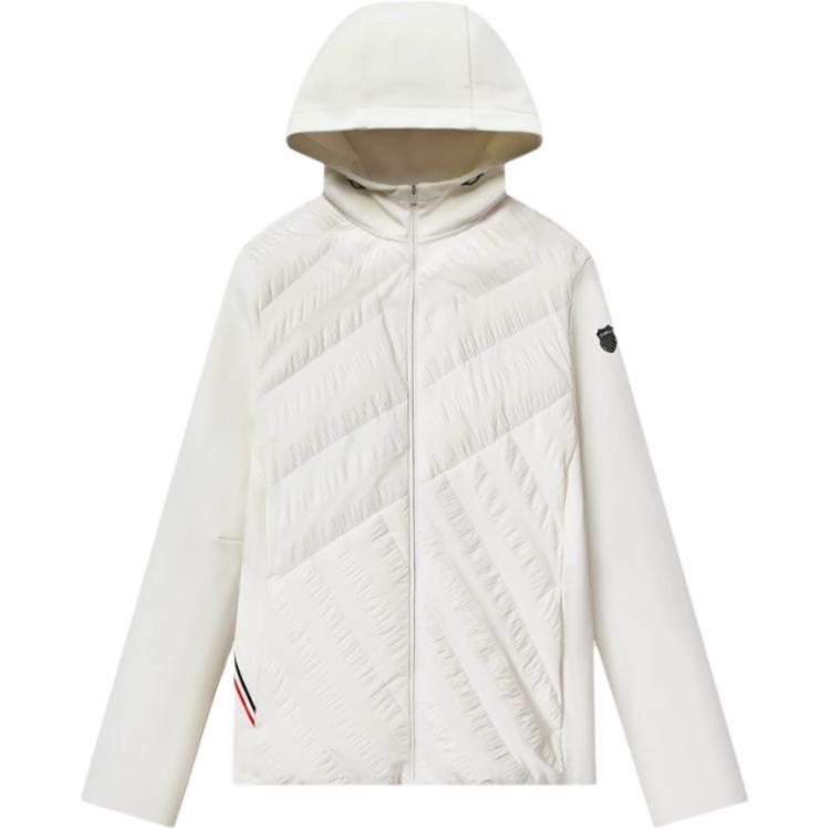 Стеганая куртка женская однотонная белый K·Swiss
Стеганая куртка женская однотонная белый K·Swiss