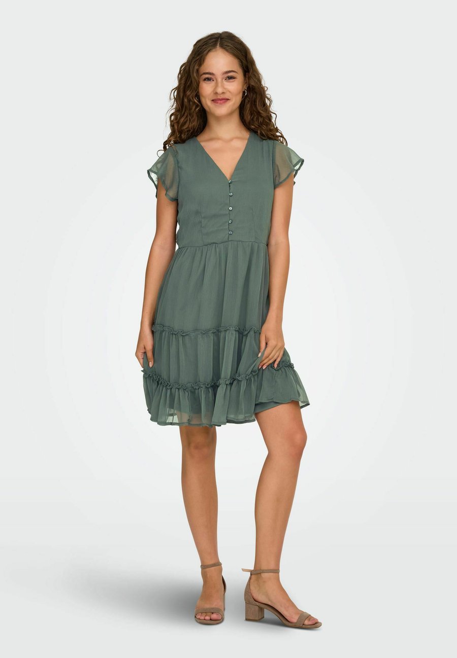 Платье ONLY ONLMARCIA KURZES, Balsam Green/Khaki
Платье ONLY ONLMARCIA KURZES, Balsam Green/Khaki