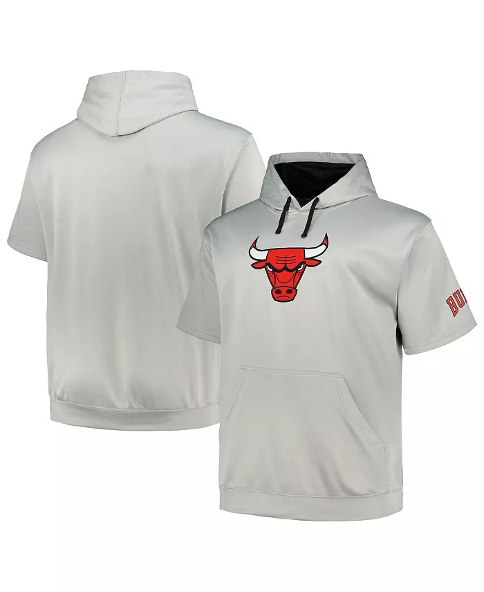 Мужская толстовка с капюшоном Chicago Bulls Big and Tall Logo, серебристая Fanatics
Мужская толстовка с капюшоном Chicago Bulls Big and Tall Logo, серебристая Fanatics