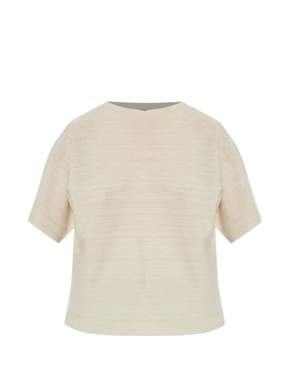 Футболка с короткими рукавами Fabiana Filippi, бежевый
Футболка с короткими рукавами Fabiana Filippi, бежевый