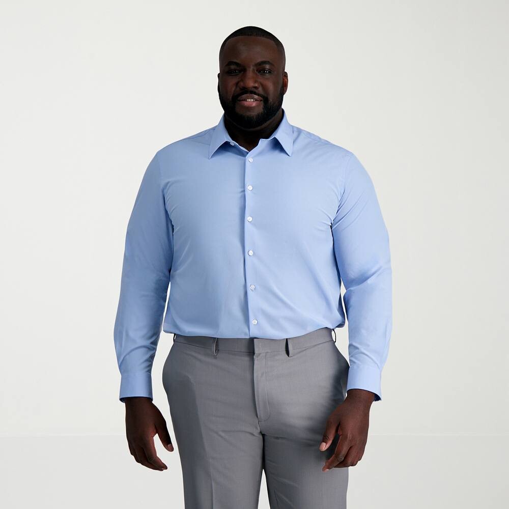 Однотонная классическая рубашка классического кроя Big & Tall Haggar Smart Wash, цвет Blue Solid
Однотонная классическая рубашка классического кроя Big & Tall Haggar Smart Wash, цвет Blue Solid