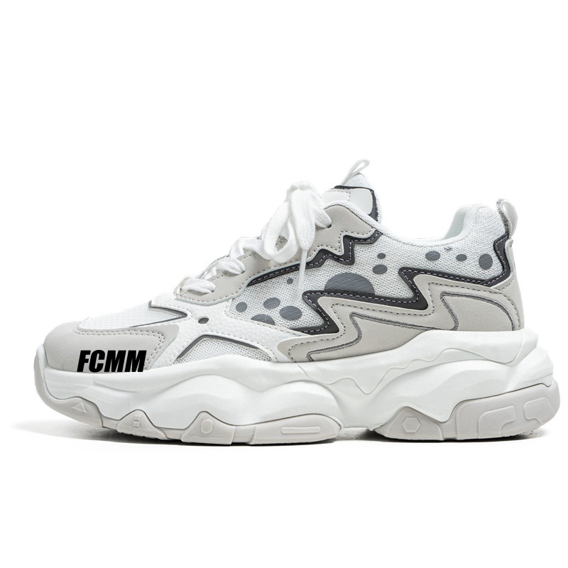 Дышащие повседневные детские кроссовки для подростков FCMM, белый 
Дышащие повседневные детские кроссовки для подростков FCMM, белый